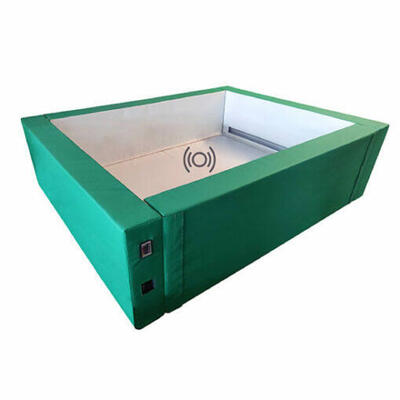 Piscina em bloco de espuma 180x180x70 cm com luz e Vibroacústica