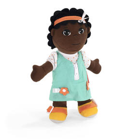 Menina Africana em Tecido 