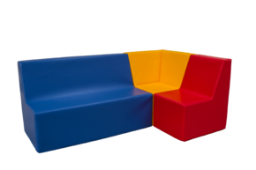 Conjunto com Sofá de Canto