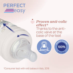 Biberão Perfect Easy Vidro - 150ml - Fluxo Lento