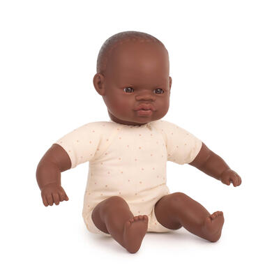 Boneco Africano de Corpo Macio 32cm