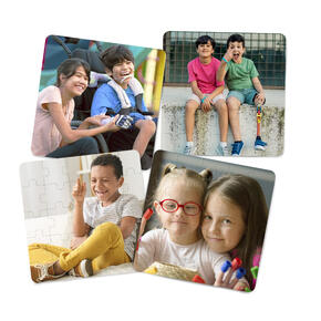 Conjunto de 4 Puzzles - Inclusão