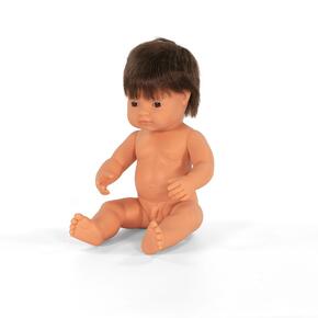 Bebé Caucasiano Moreno 38cm