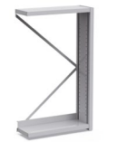 Estrutura estante simples intermédia Biblus Metal