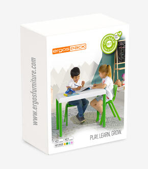 Pack Ergos Kids 02 1 mesa + 1 cadeira