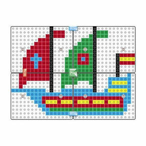 Mala grande de desenho para espetos