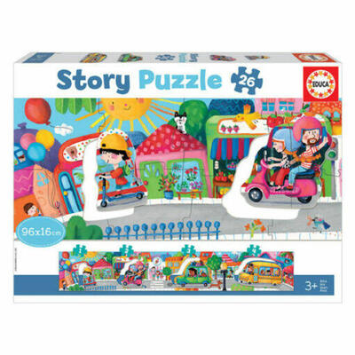 26 Veículos na cidade “Story Puzzle”