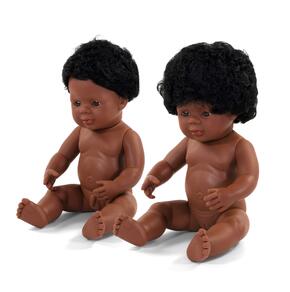 Bebé Afroamericano 38cm