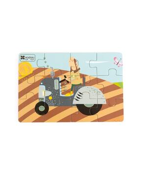 4 Puzzles - Diorama Transporte