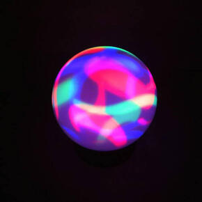 Esfera sensorial muda padrões de cores