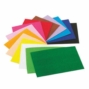 Folhas de EVA artesanato efeito toalha 20 x 30 cm Saco de 3 unidades