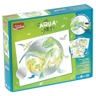 Caixa de Pintura Aqua'art Dinossauros Maped
