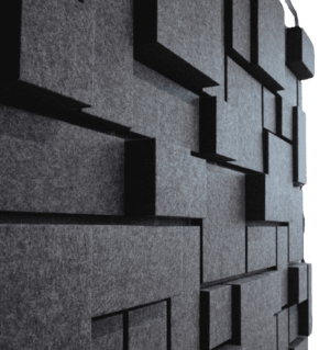 Painel Acústico Mute de parede Lua