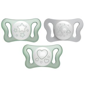Chupeta Physio Micrò Silicone 0-2m - 2 pçs