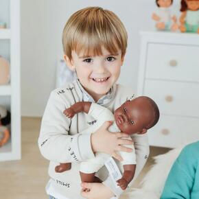 Boneco Africano de Corpo Macio 32cm