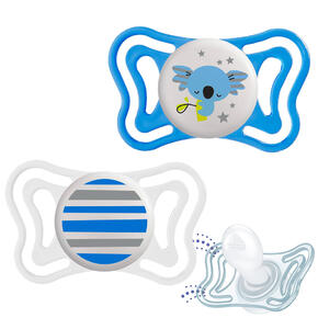 Chupeta Physio Light Lumi Silicone - 2pçs