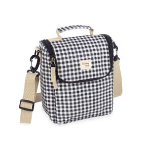 Bolsa térmica para bebés - I Love Vichy Preta 