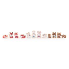Conjunto 2 coelhos pai e filho