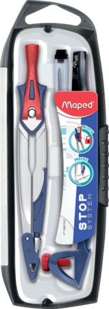 Compasso Caixa com 5 Peças Maped Stop System