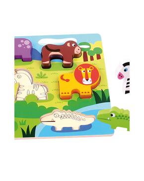 Puzzle de animais robusto