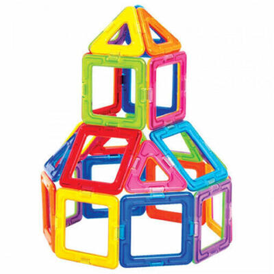 Magsmarters: Construção Magnética 3D – 60 peças