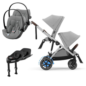 Pack E-Gazelle S + Assento Extra Gazelle S + Cloud G3 (x2) + Base G3 (x2)