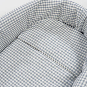 Conjunto para berço - Praliné Vichy/Rayas