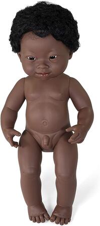 Bebé Africano Com Síndrome de Down 38cm