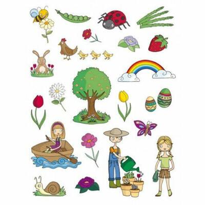 Gomets Primavera – 12 Folhas
