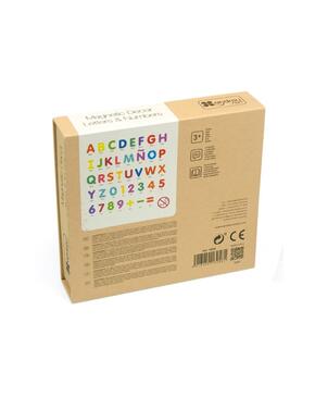 Decoração Magnética Letras e Números / brinquedo magnético / geladeira / letras magnéticas