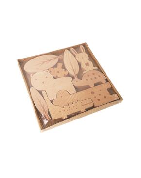 Puzzle de Design De Madeira