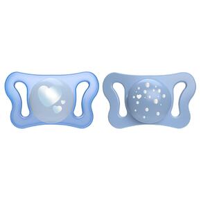 Chupeta Physio Micrò Silicone 0-2m - 2 pçs