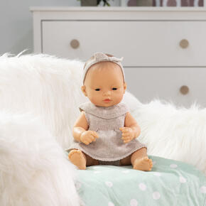 Conjunto Malha menina - 32cm