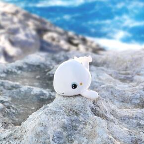 Mini Peluche Baleia Luminosa